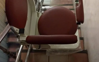 騰城的超安全樓梯升降椅安裝完成 – 苗栗後龍