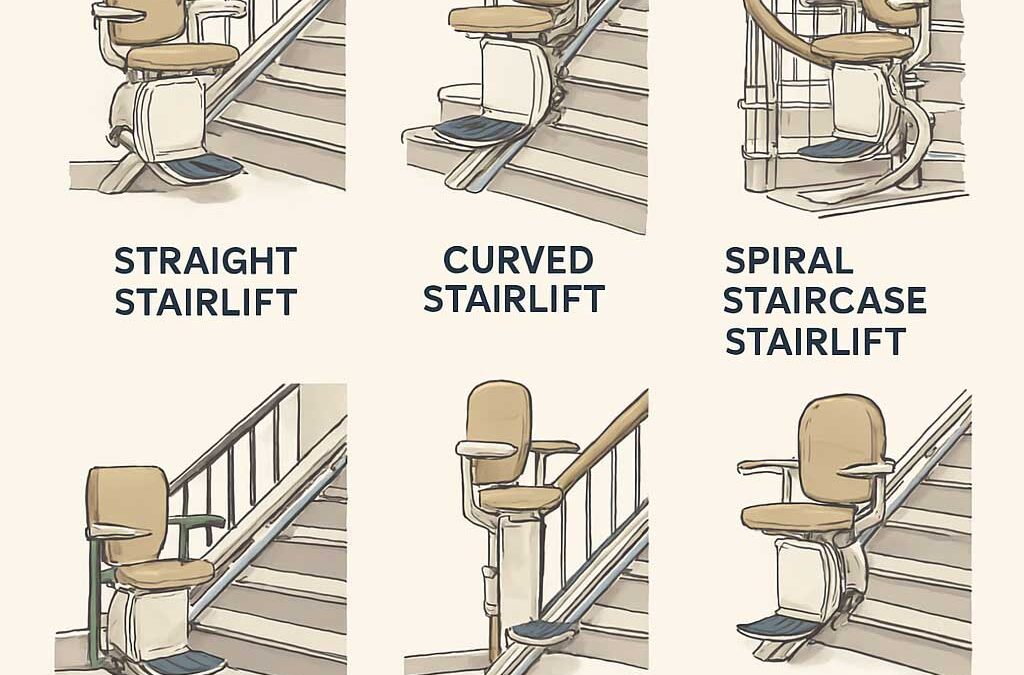樓梯升降椅的類型