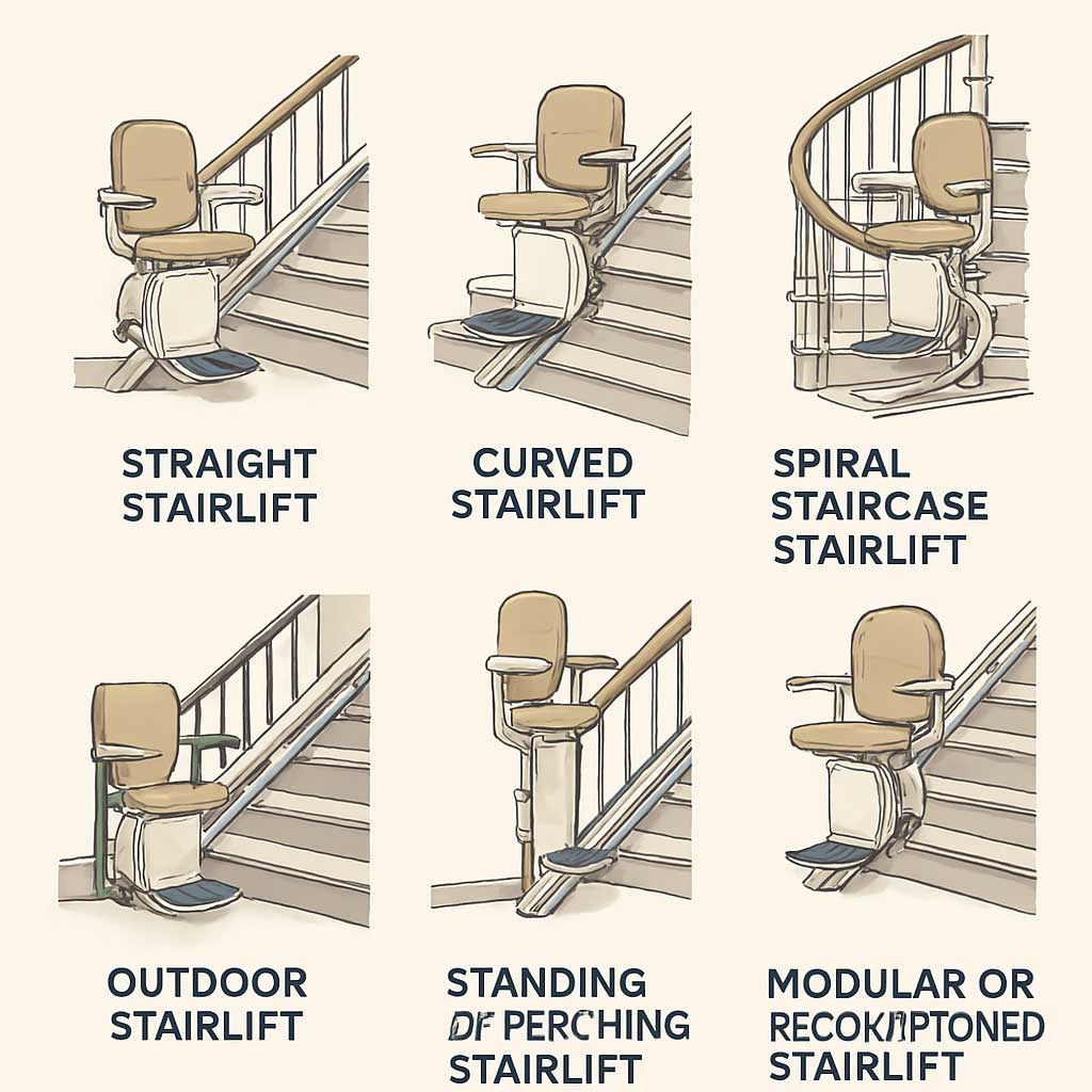 different-stairlifts