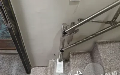 台北仁愛牙醫裝電動樓梯升降椅幫行動不便的家人上下樓梯