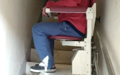 台北士林潘家樓梯升降椅